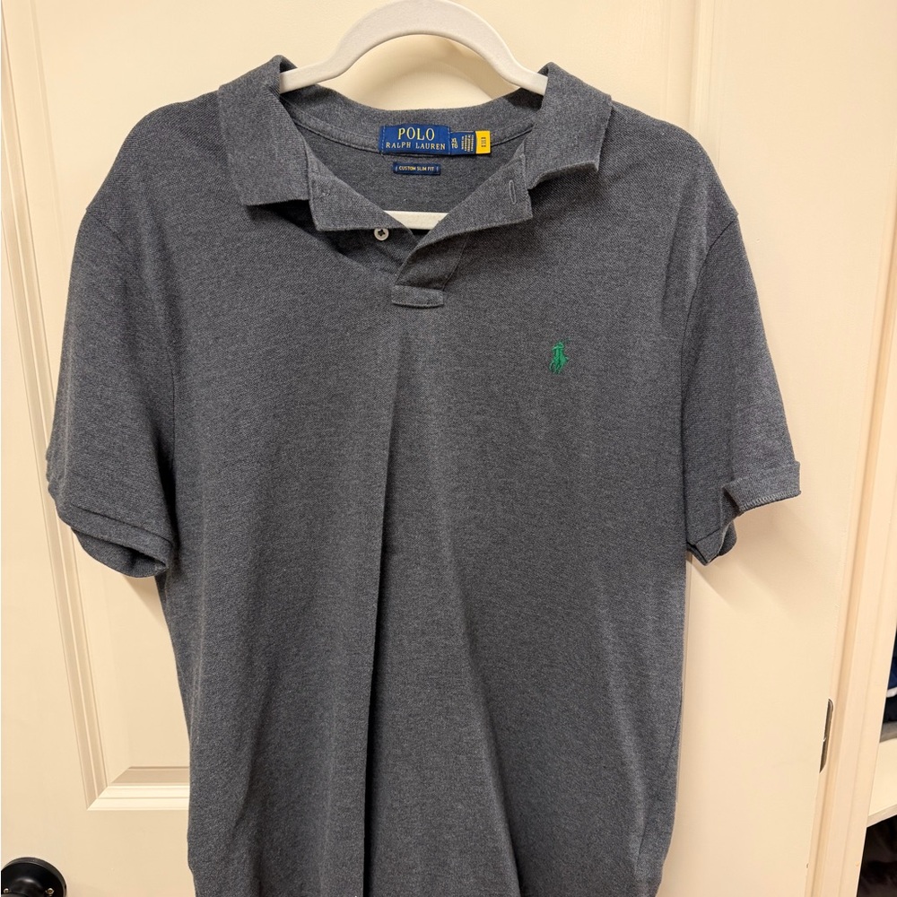 Ralph Lauren Charcoal Polo Shirt